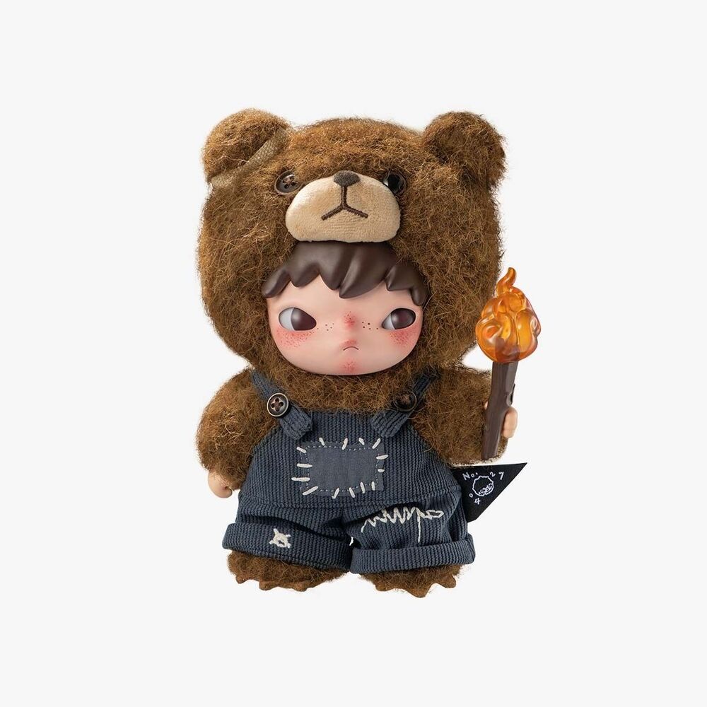 POP MART Hirono Living Wild Fight For Joy Plush Doll NEW AUTHENTIC US SHIP
